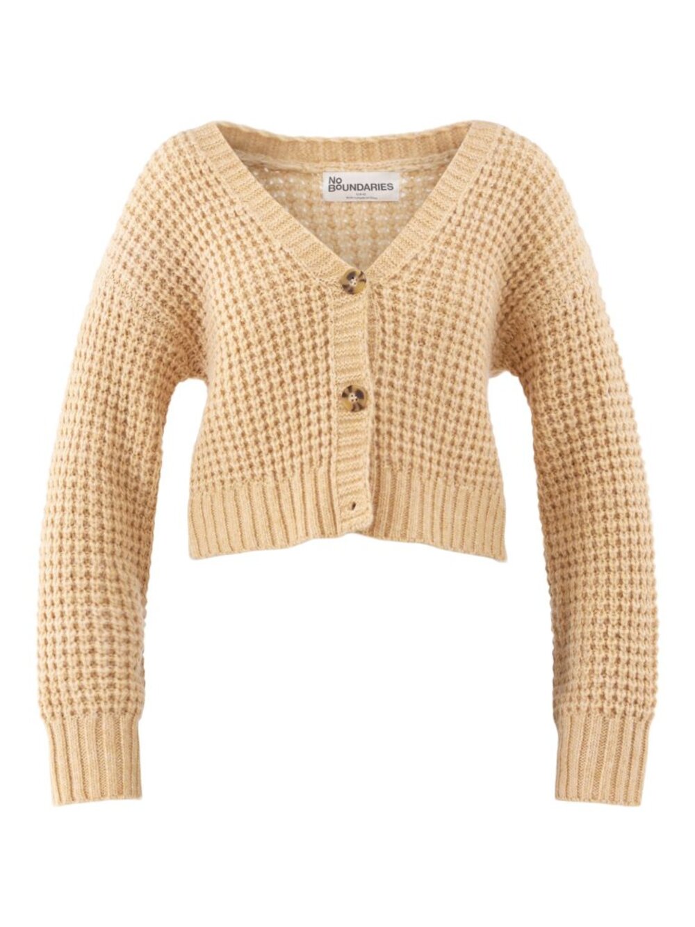 No Boundaries Chunky Knit Cardigan Sweater Women’s M(8-10)